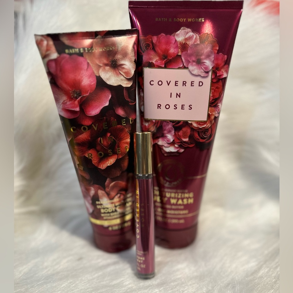 Bath & Body Works Covered in Roses Collection
